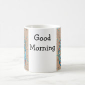 Vibrant Abstract Lobster Mug コーヒーマグカップ (中央)