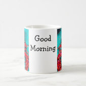 Vibrant Abstract Lobster Mug コーヒーマグカップ (中央)