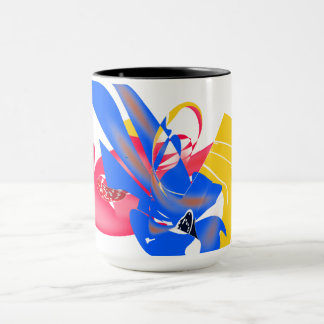 Vibrant Abstract Mug Design マグカップ