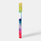 Vibrant Abstract Multicolor Modern Art Phone Case iPhoneケース (右側面)