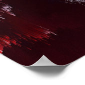 Vibrant Abstract Pattern Wall Art ポスター (角)