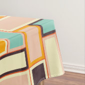Vibrant abstract pattern with rectangles テーブルクロス (インサイチュ)