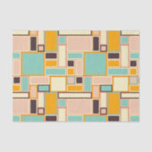 Vibrant abstract pattern with rectangles 薄葉紙 (正面)