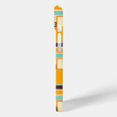 Vibrant abstract pattern with rectangles Case-Mate iPhoneケース (裏面 / 左)