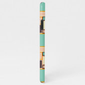 Vibrant abstract pattern with rectangles iPhoneケース (右側)