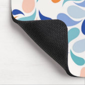Vibrant Abstract Splash Pattern Mouse Pad マウスパッド (コーナー)