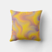 Vibrant Abstract Swirl  クッション (裏面)