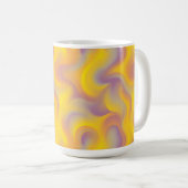 Vibrant Abstract Swirl  コーヒーマグカップ (正面右)