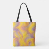 Vibrant Abstract Swirl  トートバッグ (裏面)