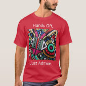 Vibrant Afro-Centric Geometric Pattern – Bold Trib Tシャツ (正面)