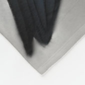 Vibrant Allen’s Hummingbird Painting フリースブランケット (角)