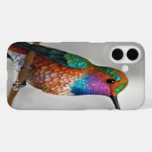 Vibrant Allen’s Hummingbird Painting Case-Mate iPhoneケース (裏面 (横))