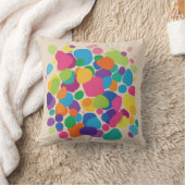 Vibrant Amoeba Burst クッション (ブランケット)