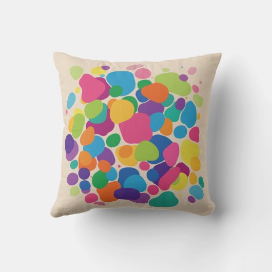 Vibrant Amoeba Burst クッション (裏面)