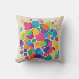 Vibrant Amoeba Burst クッション