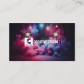 Vibrant and Bold Business Card with Creative Style 名刺 (正面)