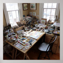 Vibrant Art Studio - クリエイティブカオス全景