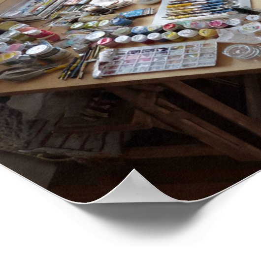 Vibrant Art Studio - Creative Chaos Overview ポスター (角)