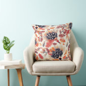 Vibrant Autumn Turkeys – Whimsical Watercolor クッション (椅子)