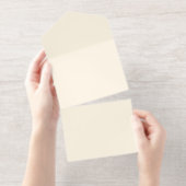 Vibrant Birthday Party Seamless Pattern オールインワン招待状 (切り取り部)