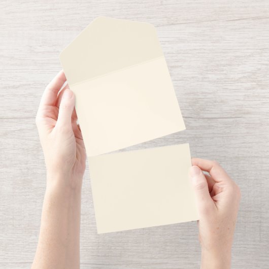 Vibrant Birthday Party Seamless Pattern オールインワン招待状 (切り取り部)