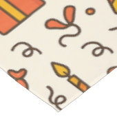 Vibrant Birthday Party Seamless Pattern テーブルクロス (アングル)