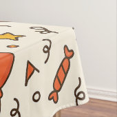 Vibrant Birthday Party Seamless Pattern テーブルクロス (インサイチュ)