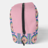 Vibrant Bloom Kaleidoscope: Pink & Emerald Mandala ドップキット (右)