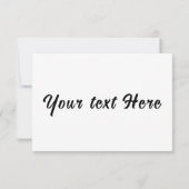 Vibrant Blooms Thank You Card サンキューカード (裏面)