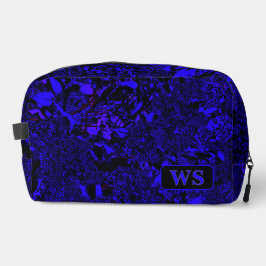 Vibrant Blue Monogram Toiletry Bag  ドップキット