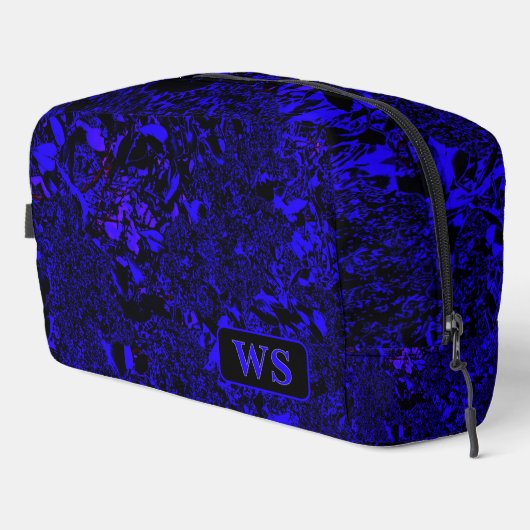 Vibrant Blue Monogram Toiletry Bag ドップキット (右コーナー)