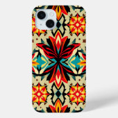 Vibrant Bohemian Folk Art Phone Case Case-Mate iPhoneケース (裏面)