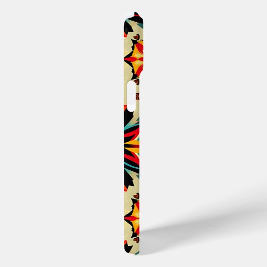 Vibrant Bohemian Folk Art Phone Case Case-Mate iPhoneケース (裏面 / 右)
