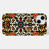 Vibrant Boho Medallion Phone Case Case-Mate iPhoneケース (裏面 (横))