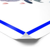 Vibrant Butterfly Floral Bouquet Art-96283 ポスター (コーナー)