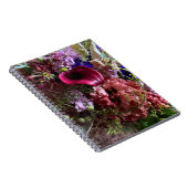 Vibrant Calla Lily and Purple Floral Notebook ノートブック (右側)