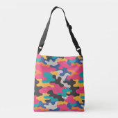 Vibrant camo tote bag クロスボディバッグ (裏面)