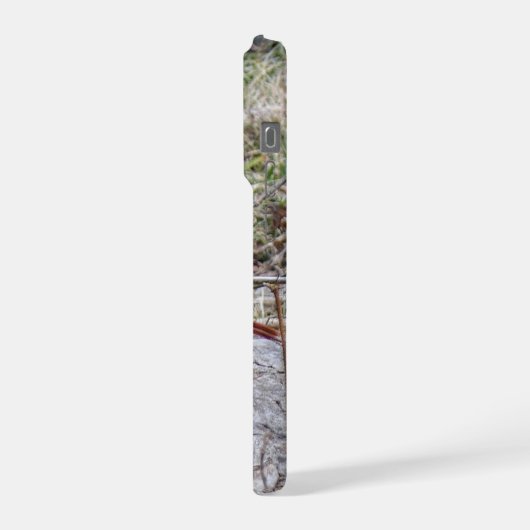 Vibrant Cardinal iPhoneケース (左側面)