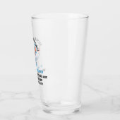 Vibrant Cartoon Surgeon Art for Medical Enthusiast タンブラーグラス (左)