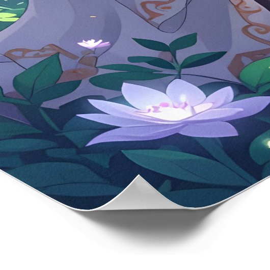 Vibrant Cartoon Wall Decor for Children ポスター (角)