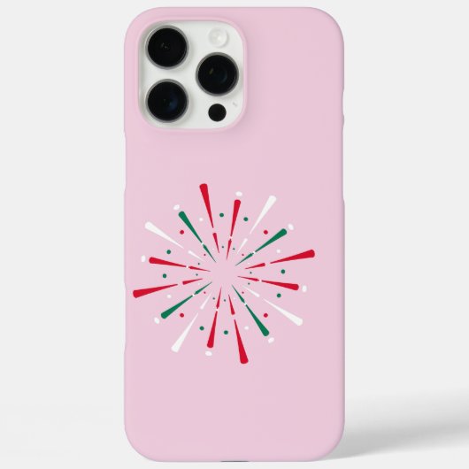 Vibrant Celebration Confetti, Fireworks  Case-Mate iPhoneケース (裏面)