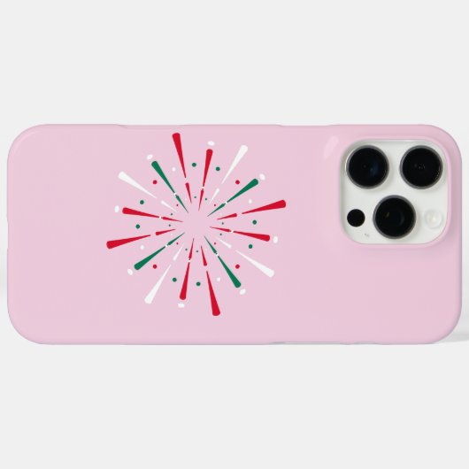 Vibrant Celebration Confetti, Fireworks  Case-Mate iPhoneケース (裏面 (横))