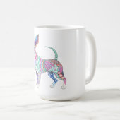 Vibrant Chihuahua Mug コーヒーマグカップ (正面右)