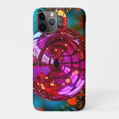 Vibrant Christmas Ornament Sparkle Design Case-Mate iPhoneケース (裏)