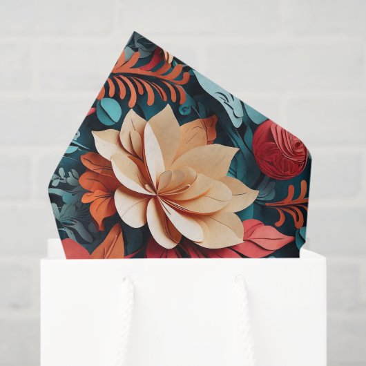 Vibrant Christmas-themed 薄葉紙 (ギフトバッグ)