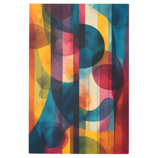 Vibrant Chromatic Harmony メタルプリント