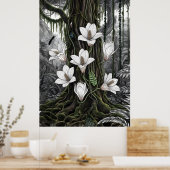 Vibrant Chromatic Lily - Fine Art Botanical ポスター (キッチン)