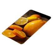 Vibrant Citrus Fruits Refrigerator Magnet マグネット (左側)
