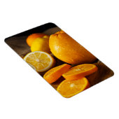 Vibrant Citrus Fruits Refrigerator Magnet マグネット (右側)