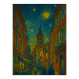 Vibrant City Views  ポスター